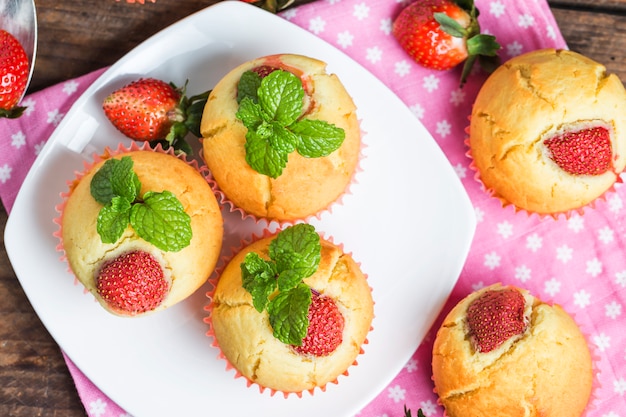 Strawberry Muffin