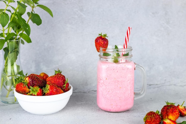 Strawberry smoothie