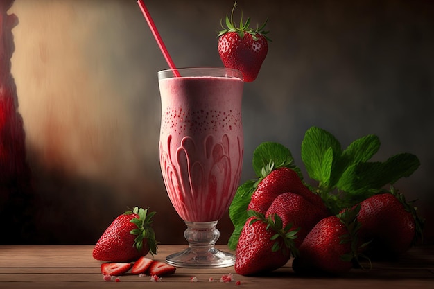 Strawberry smoothies are good for you