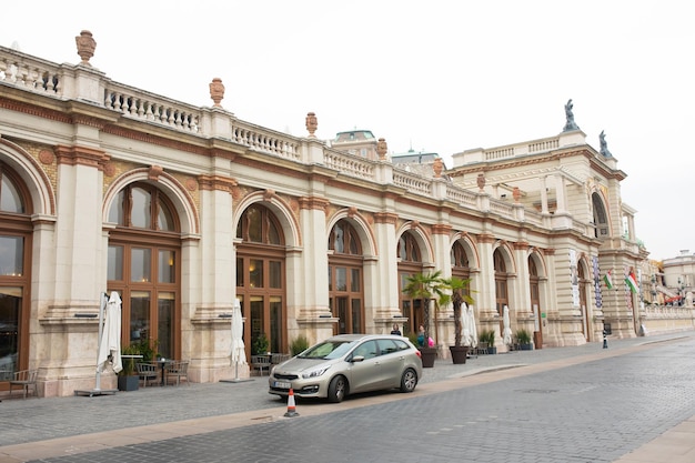 Street in Budapest, Hungary.