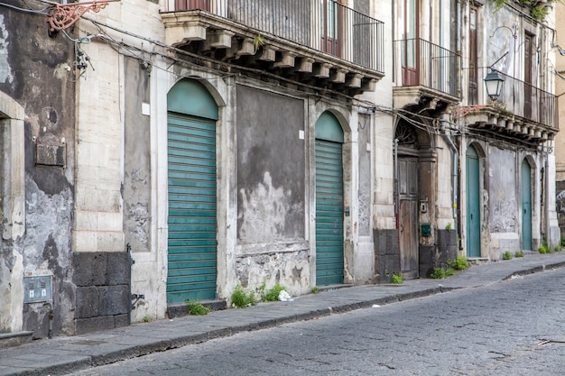 Street in Catania, Italy