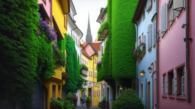 A street in the city of bern