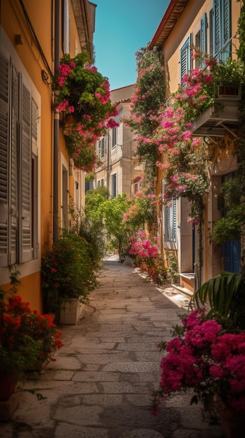 A street in the city of chania