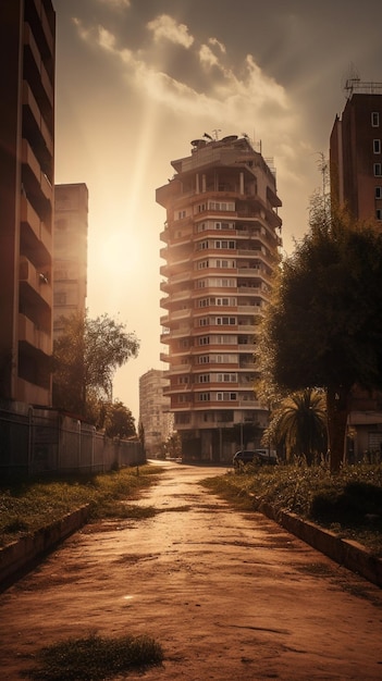 A street in the city of sofia