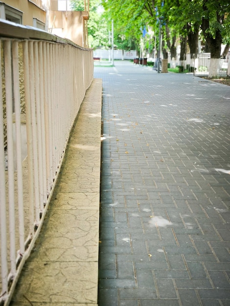 a street in the city