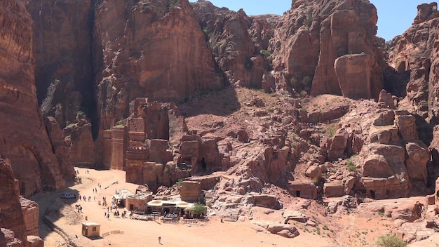 Street of Facades in Petra  Jordan World Heritage Site