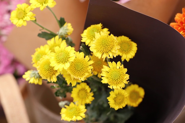 street flower shop in korea