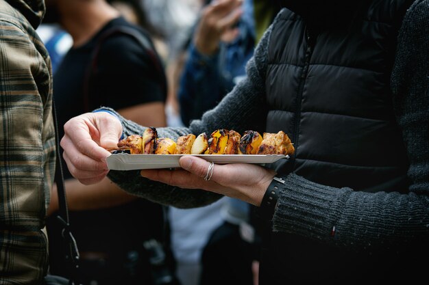 Street food in Prague