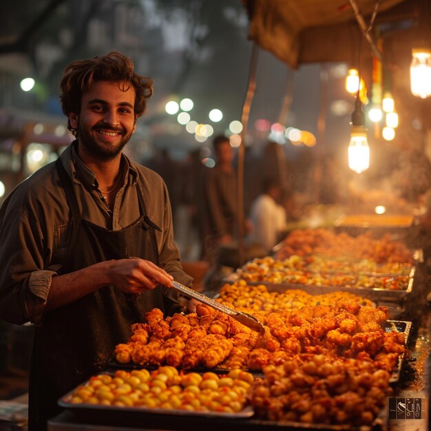 Street food vendors