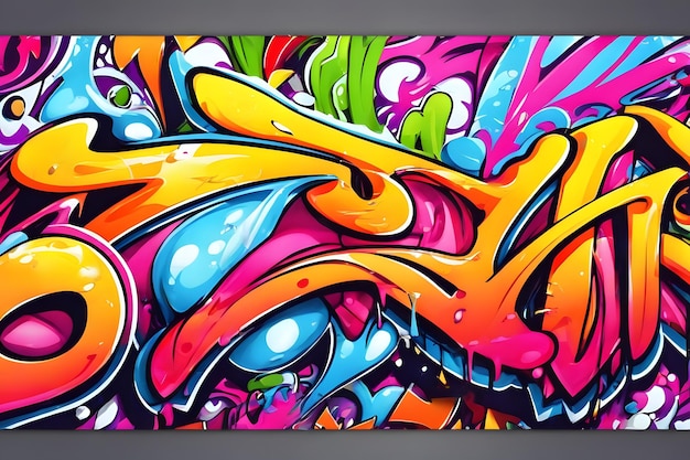 Street Graffiti Background Street Graffiti Wallpaper Graffiti Pattern Graffiti Wall background Graffiti Street Art Graffiti Paint on Street Wall AI Generative