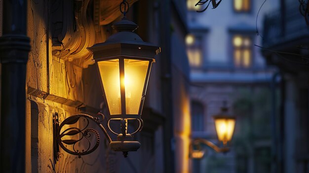 Photo street lamp