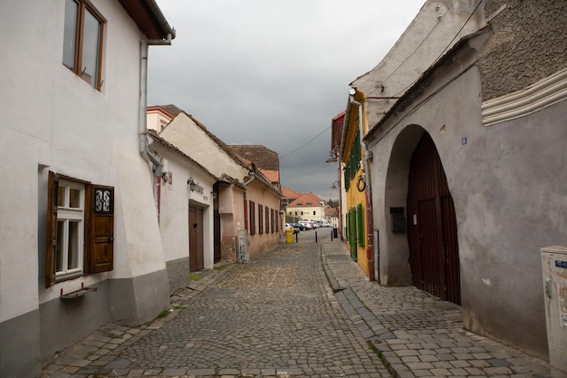 A street in the old town of cesky krumlov