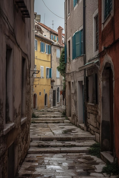 A street in the old town of dubrovnik