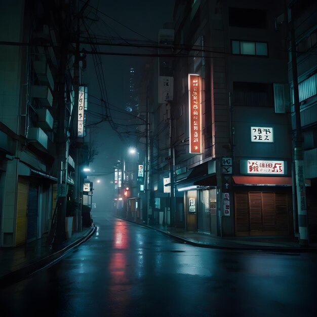 a street with a sign that says chinese on it