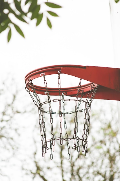 Streetbasketball basket