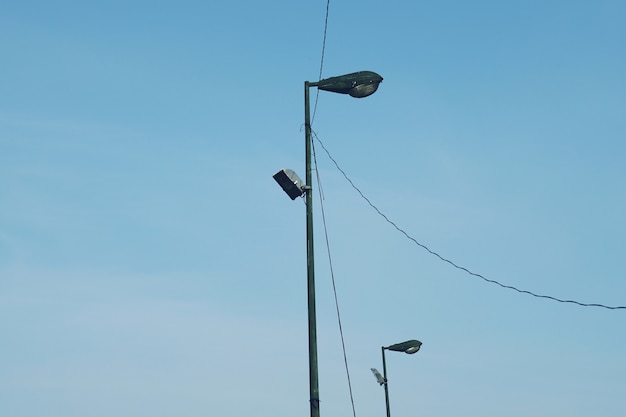 Streetlight in the street