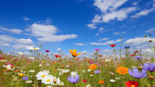 Stretching as Far as the Eye Can See A Vast Meadow