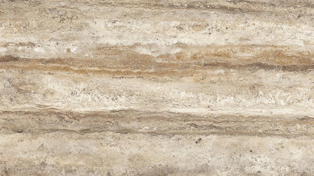 Photo striated stone texture seamless brown and white travertine background