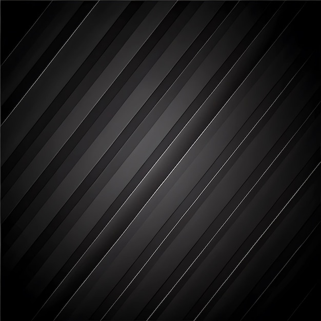 Striking Contrast Black and Silver Diagonal Lines