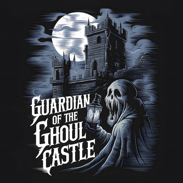 a striking gothic t shirt design