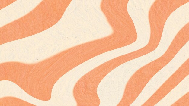 Stripe 2 1 Orange 4 Liquid Groovy Background Illustration Wallpaper Texture