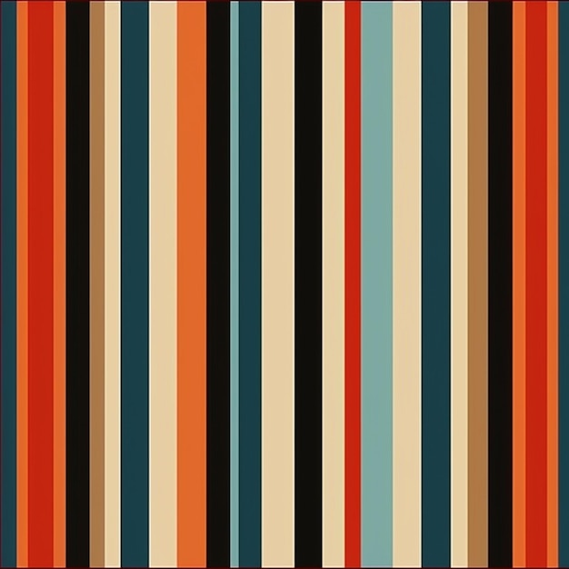 A striped background with a red generative ai