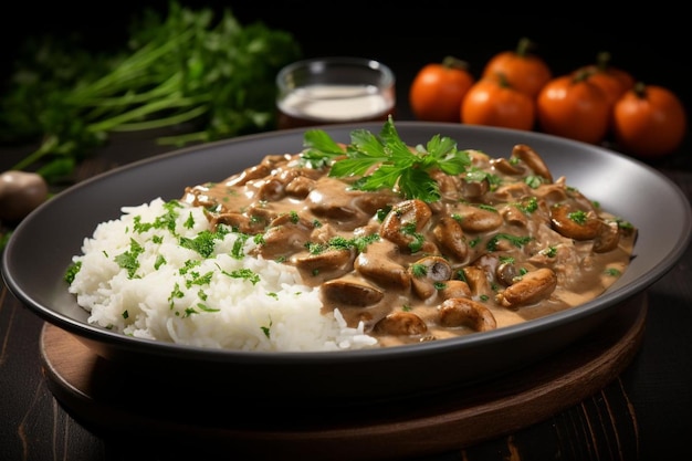 Stroganoff with Golden Brown Sauce