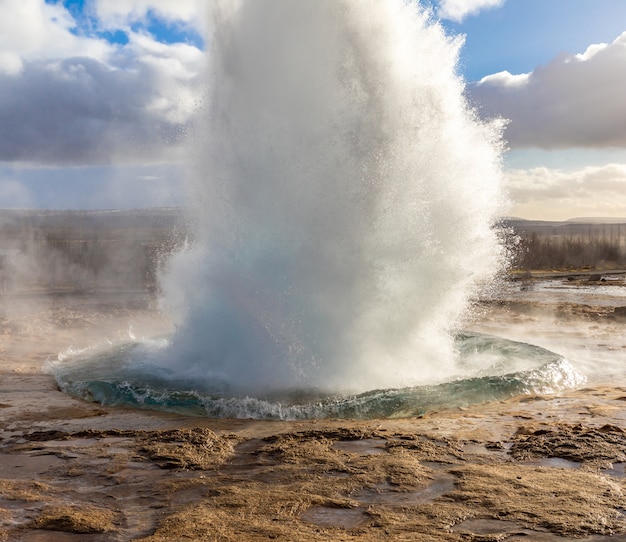 Strokkur geysir Iceland