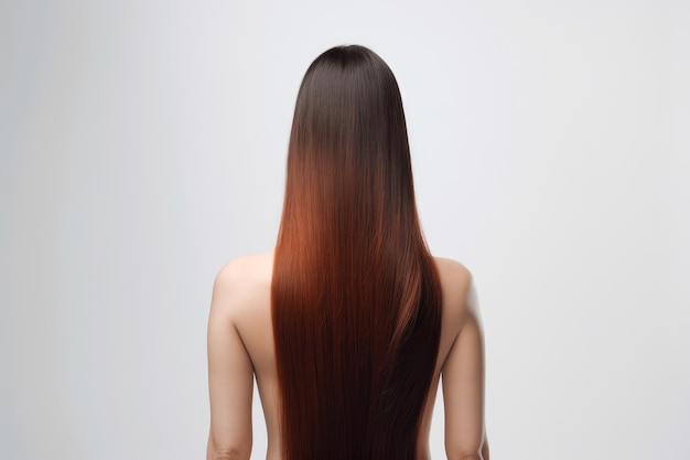 Strong healthy hair Generate Ai