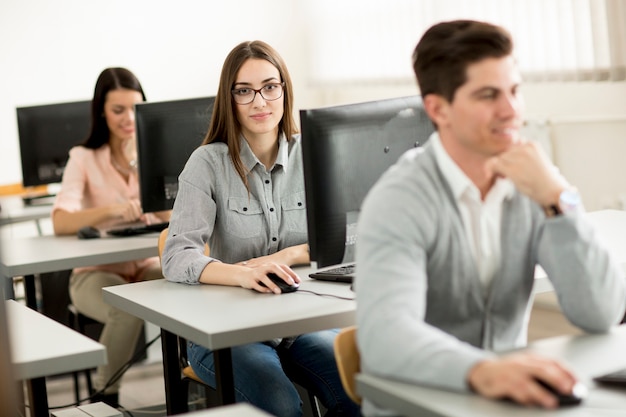 Students in the classroom