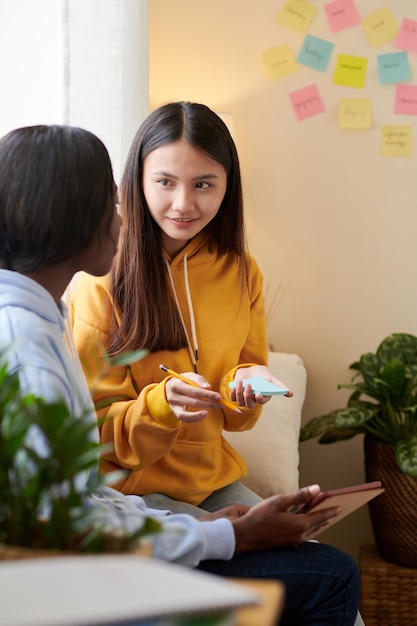 Students Learning New Language