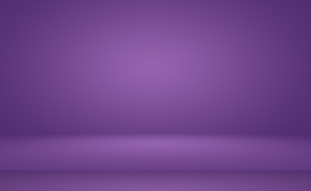 Studio Background Concept - abstract empty light gradient purple studio room background for product. Plain Studio background.