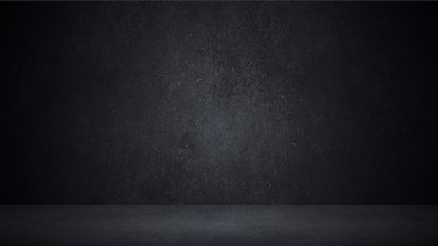 Studio background concept cement dark studio room background for product