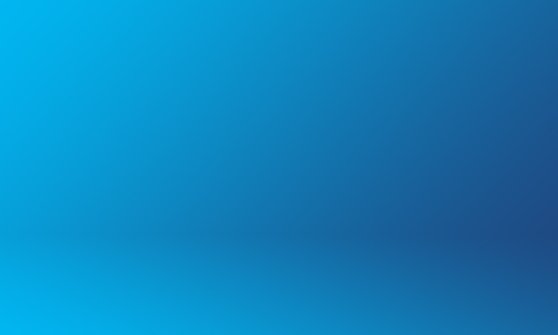 Studio background gradient blue