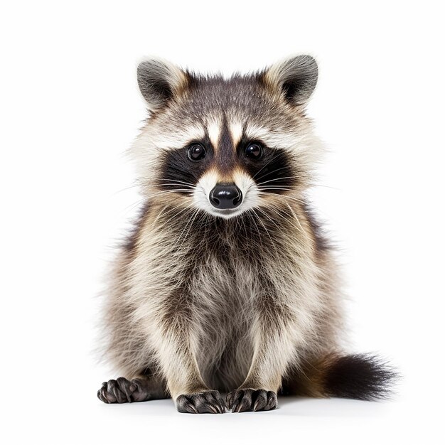 Studio Raccoon on White