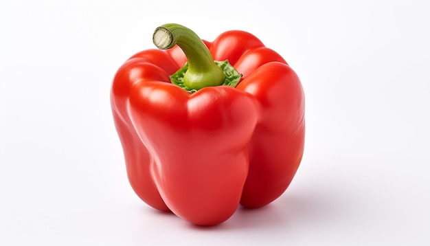 StudioLit Front View Elevation of a Bell Pepper