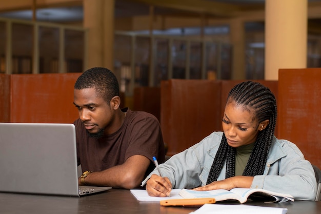 Study group of african people