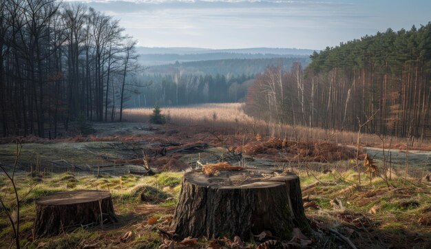 Stumped in a Foggy Forest