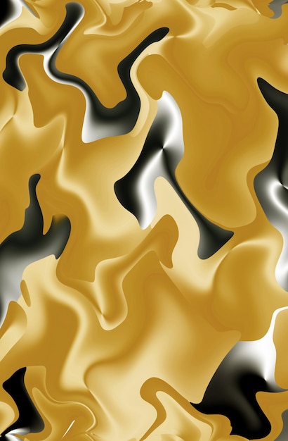 Stunning abstract background of gradient goldenrod and metallic gray