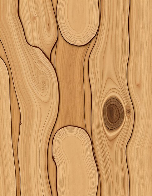 Stunning An abstract wood pattern featuring organic shapes natural colors and high detail