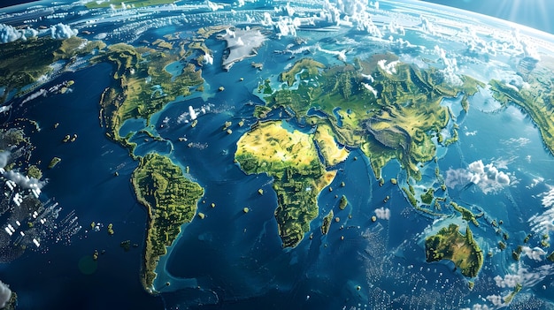 Stunning Aerial View of Global Ecosystems Showcasing Earth39s Precious Biodiversity