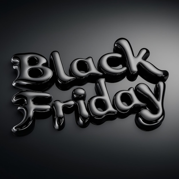 Photo stunning black friday text effects eyecatching designs for promotions sales