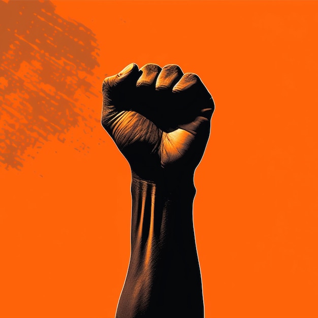 Stunning Black Lives Matter hand Image