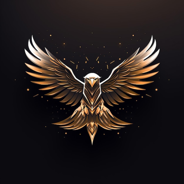 Stunning Dynamic Logo Baaz Hawk Design