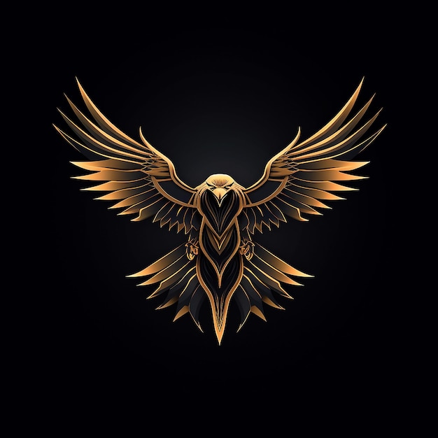 Stunning Dynamic Logo Baaz Hawk Design