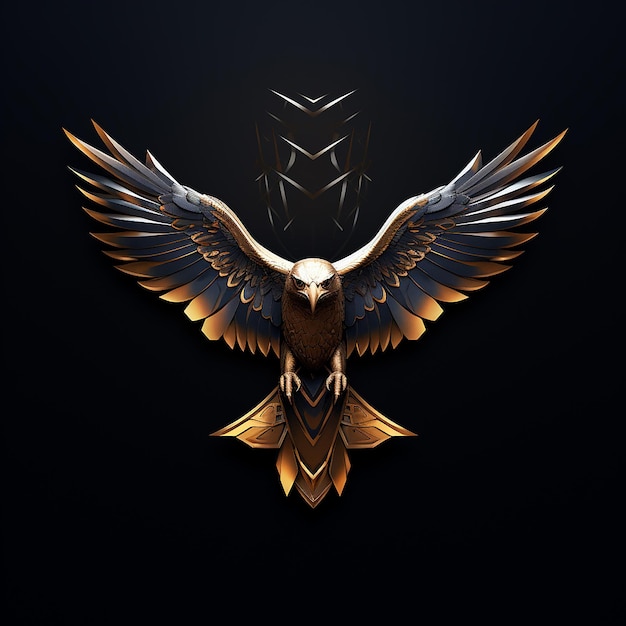 Stunning Dynamic Logo Baaz Hawk Design