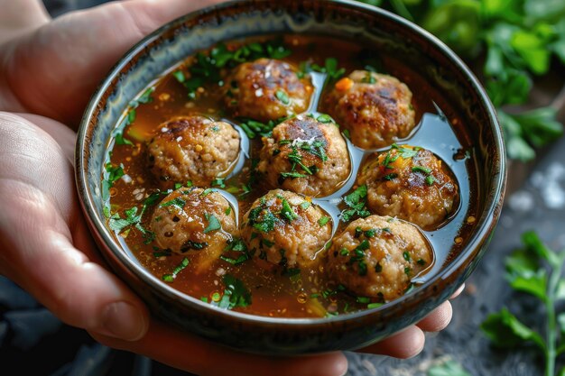 Photo stunning highresolution stock photos of delicious meatball dishes