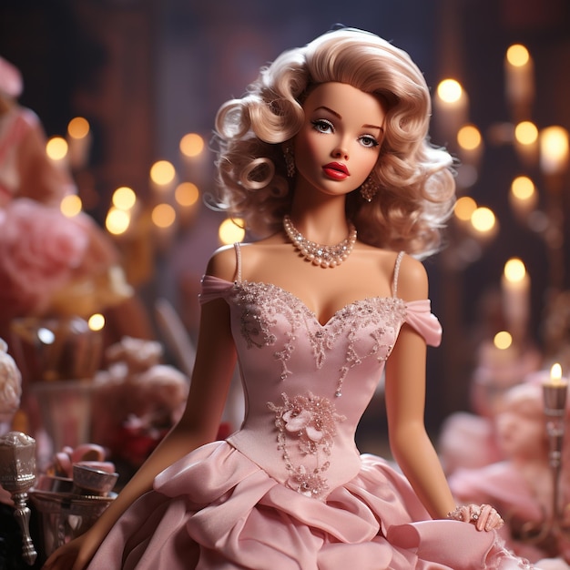 Stunning images of Barbie dolls elegance