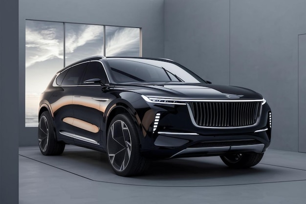 Stunning look of a futuristic luxury SUV