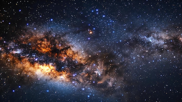 Stunning The Milky Way and stars high quality